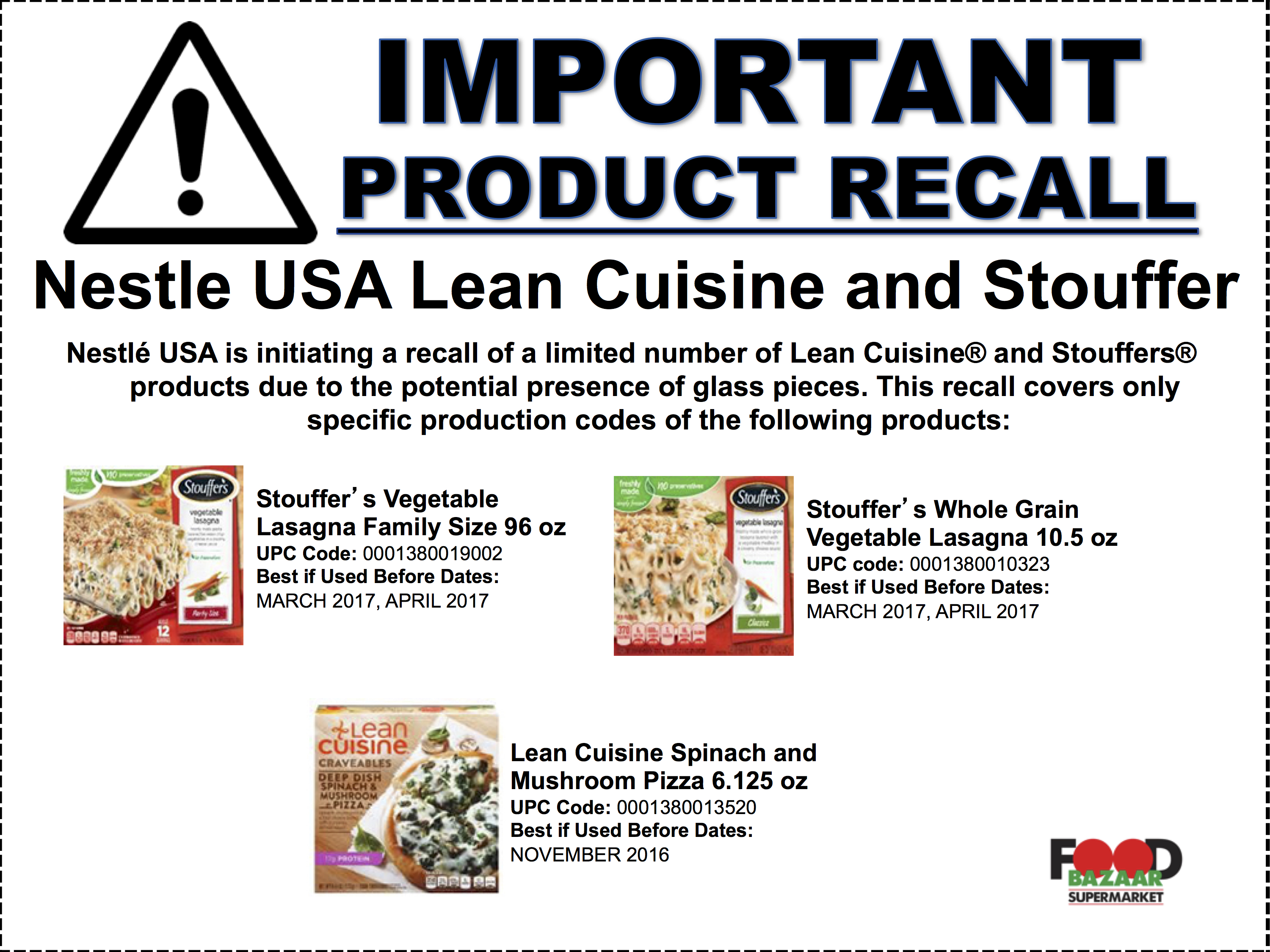 Lean Cuisine and Stouffer Recall-web
