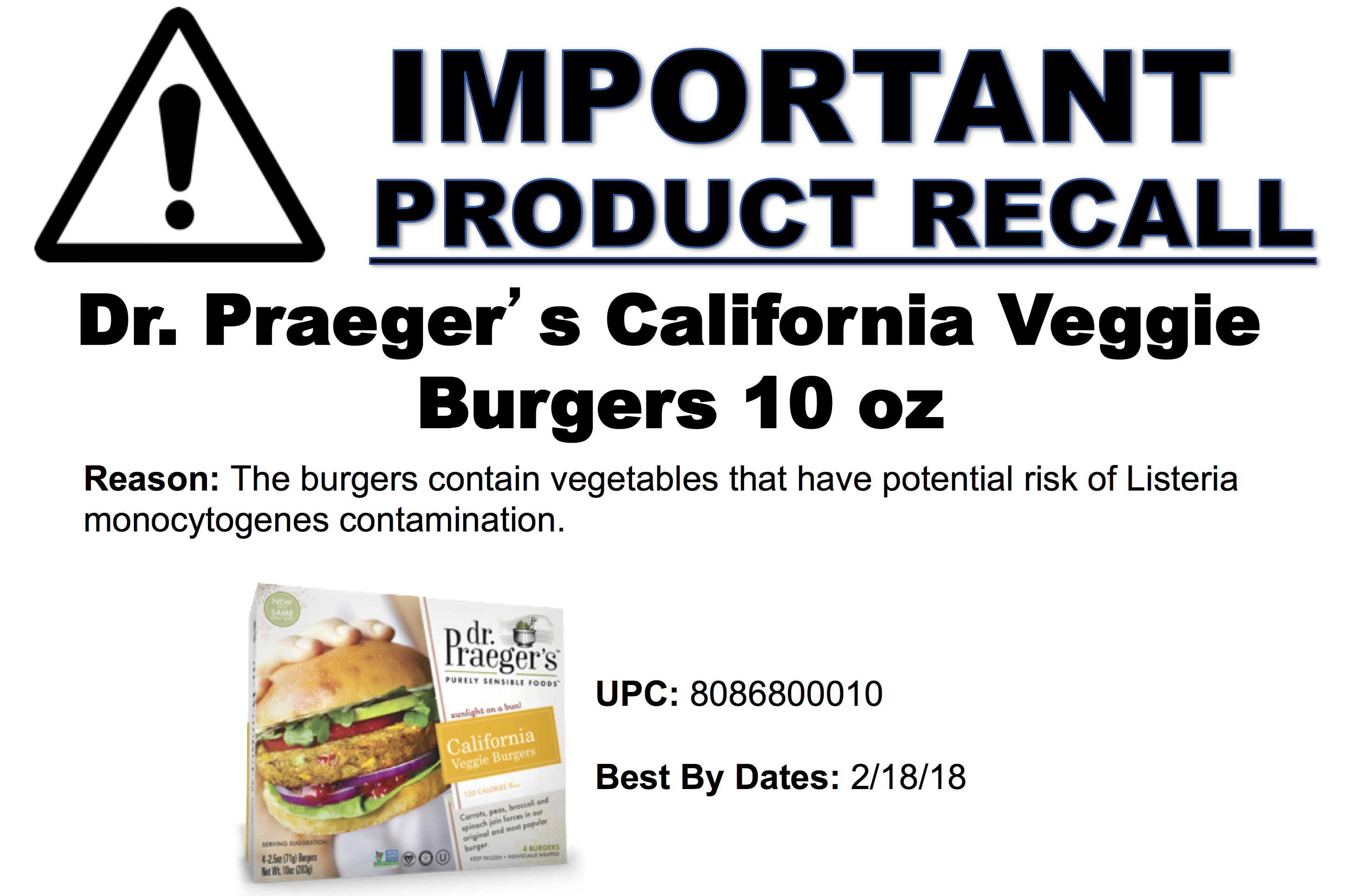 Dr Praegers California Burgers